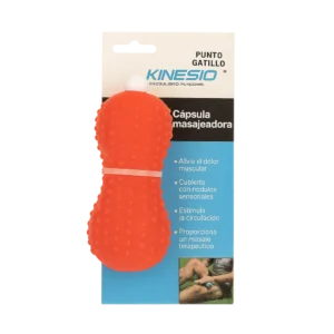 Cápsula masajeadora con nódulos punto gatillo